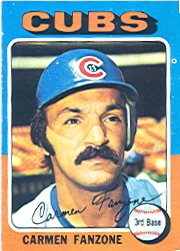 1975 Topps Baseball Cards      363     Carmen Fanzone